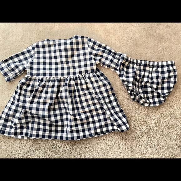 Carter’s Gingham Dress with Floral Embroidery NWOT - Picture 6 of 6